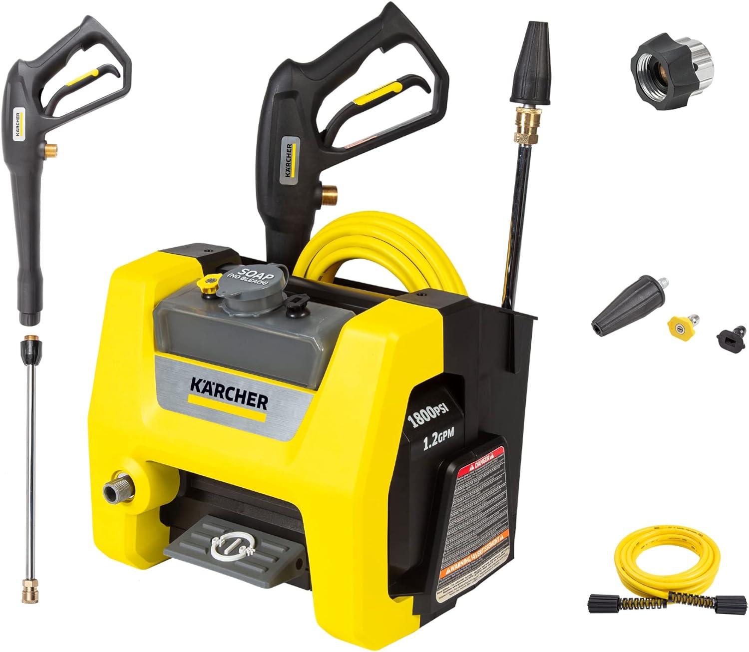 Karcher K1800PS Cube Electric Pressure Washer TruPressure for $82.90 Shipped