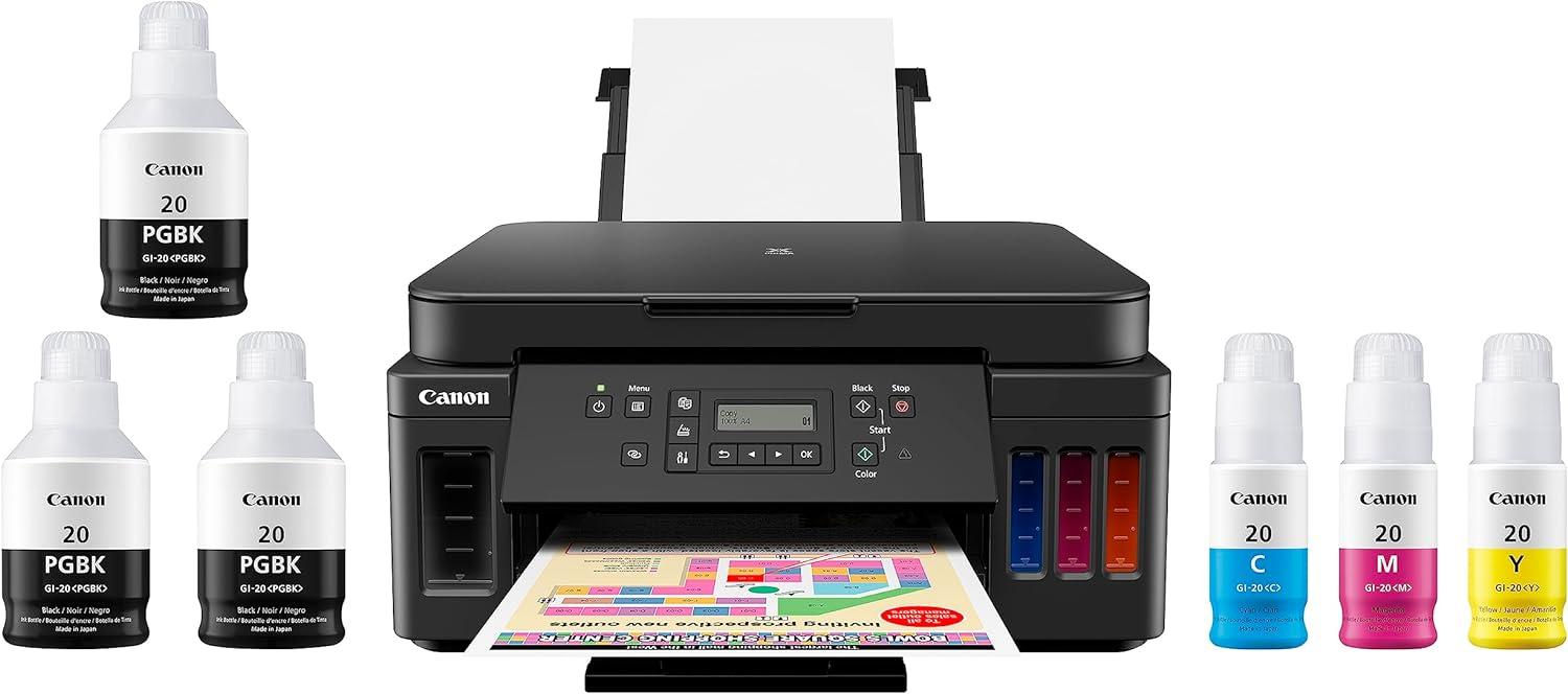 Canon PIXMA G6020 All-in-One Supertank Wireless Printer for $139.99 Shipped