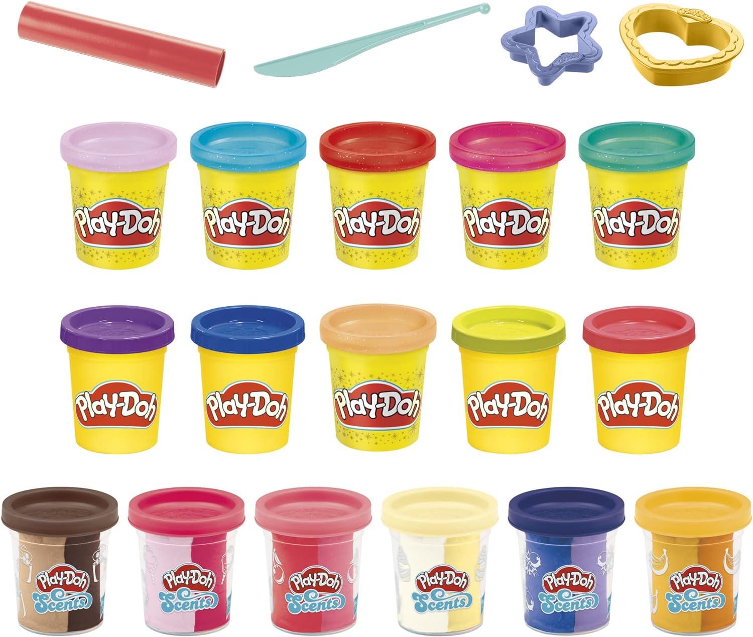 Play-Doh Sparkle and Scents Variety Pack of 16 Cans for $6.39