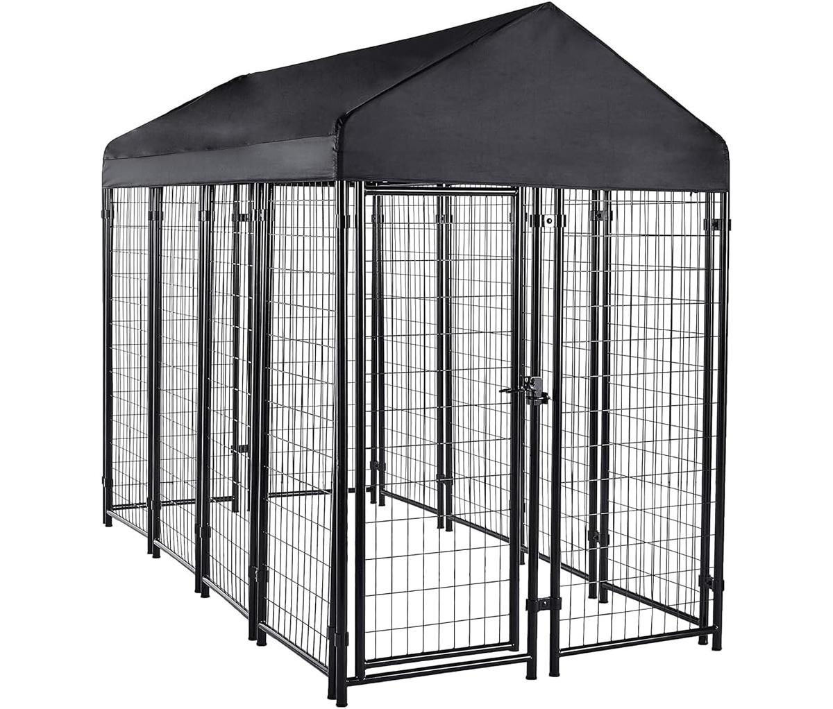 Amazon Basics Welded Rectangular Outdoor Wire Crate Kennel for $222.89 Shipped