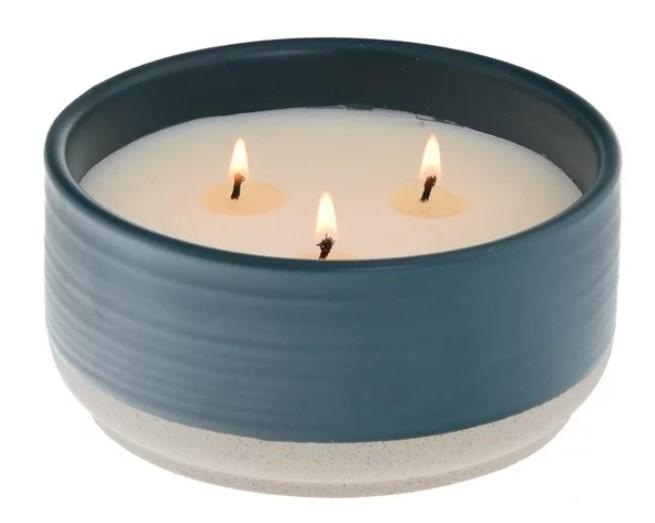 Better Homes and Gardens Blue Fern and Citrust 3-Wick Candle for $5.66