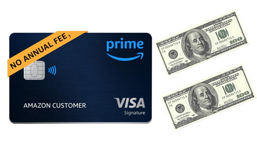 Free $200 Amazon Gift Card for New Amazon Prime Signature Visa Credit Cardholders