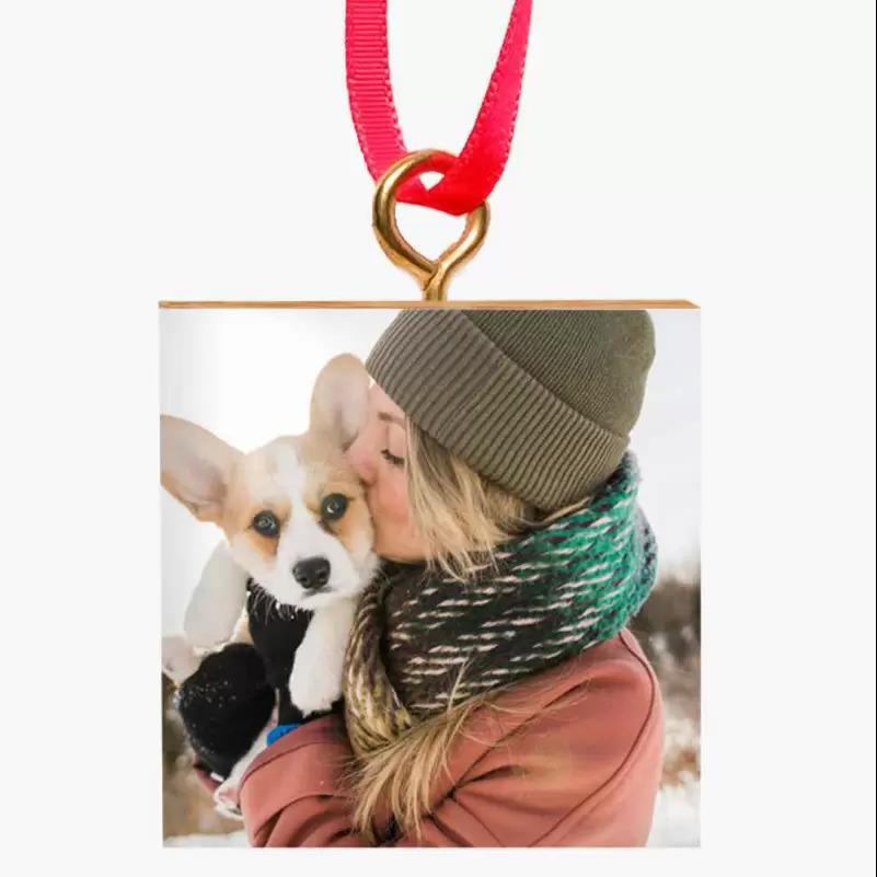 Custom Photo Wood Ornaments at Walgreens for $2.99