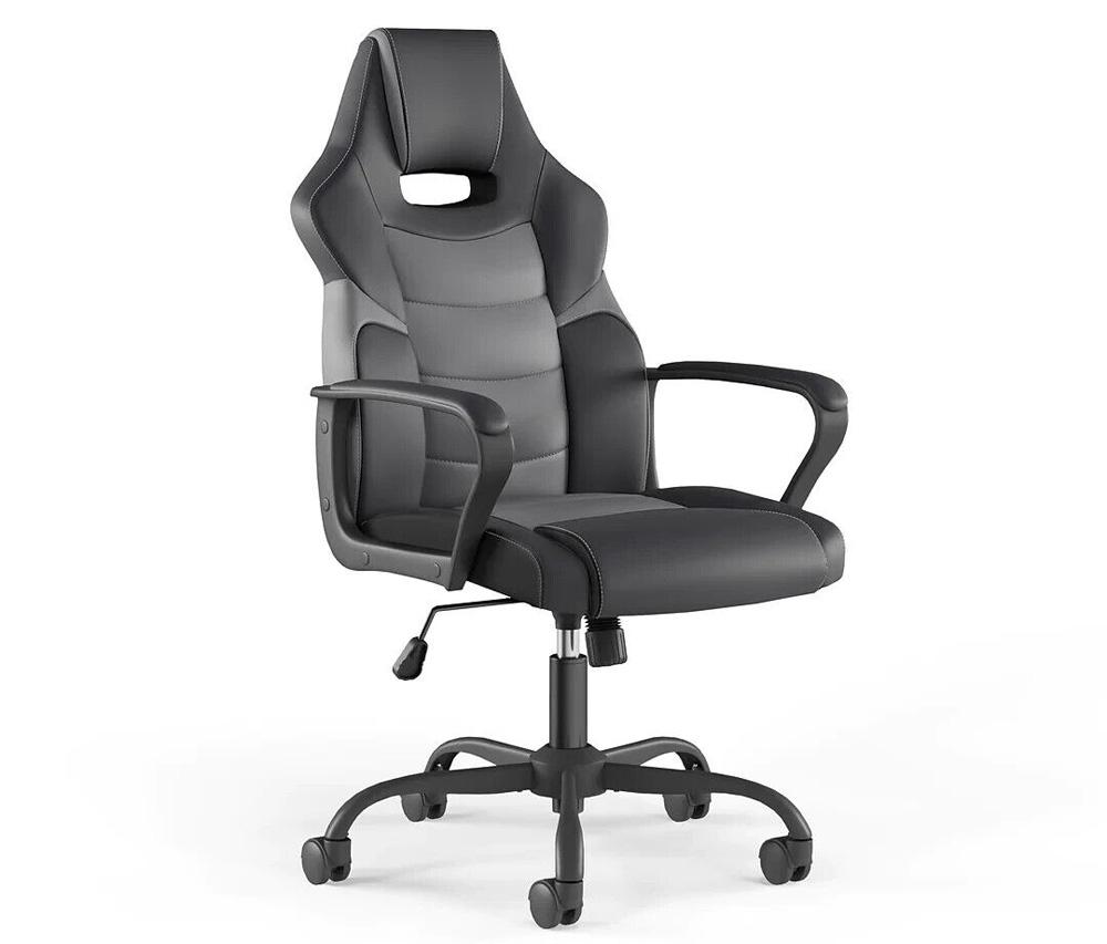 Staples Emerge Vector Luxura Faux Leather Gaming Chair for $44.99