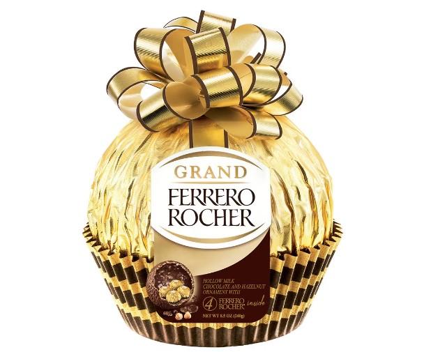 Ferrero Rocher Chocolate Christmas Ornanment 8.5oz for $6.99