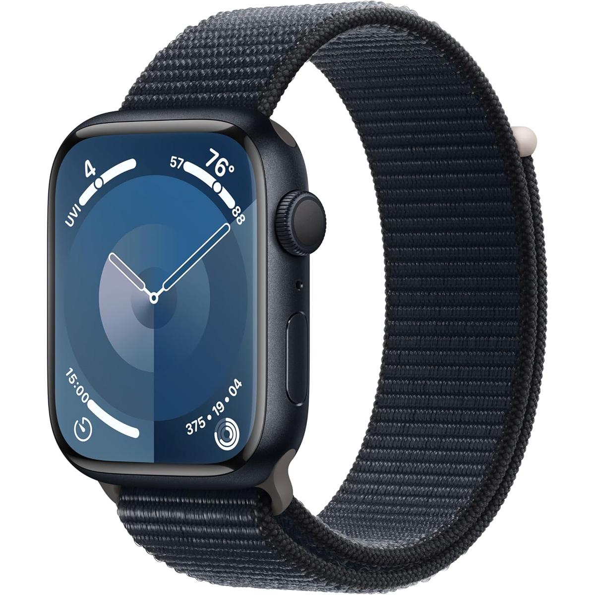 Apple Watch Series 9 45mm Midnight Blue Smartwatch for $339 Shipped