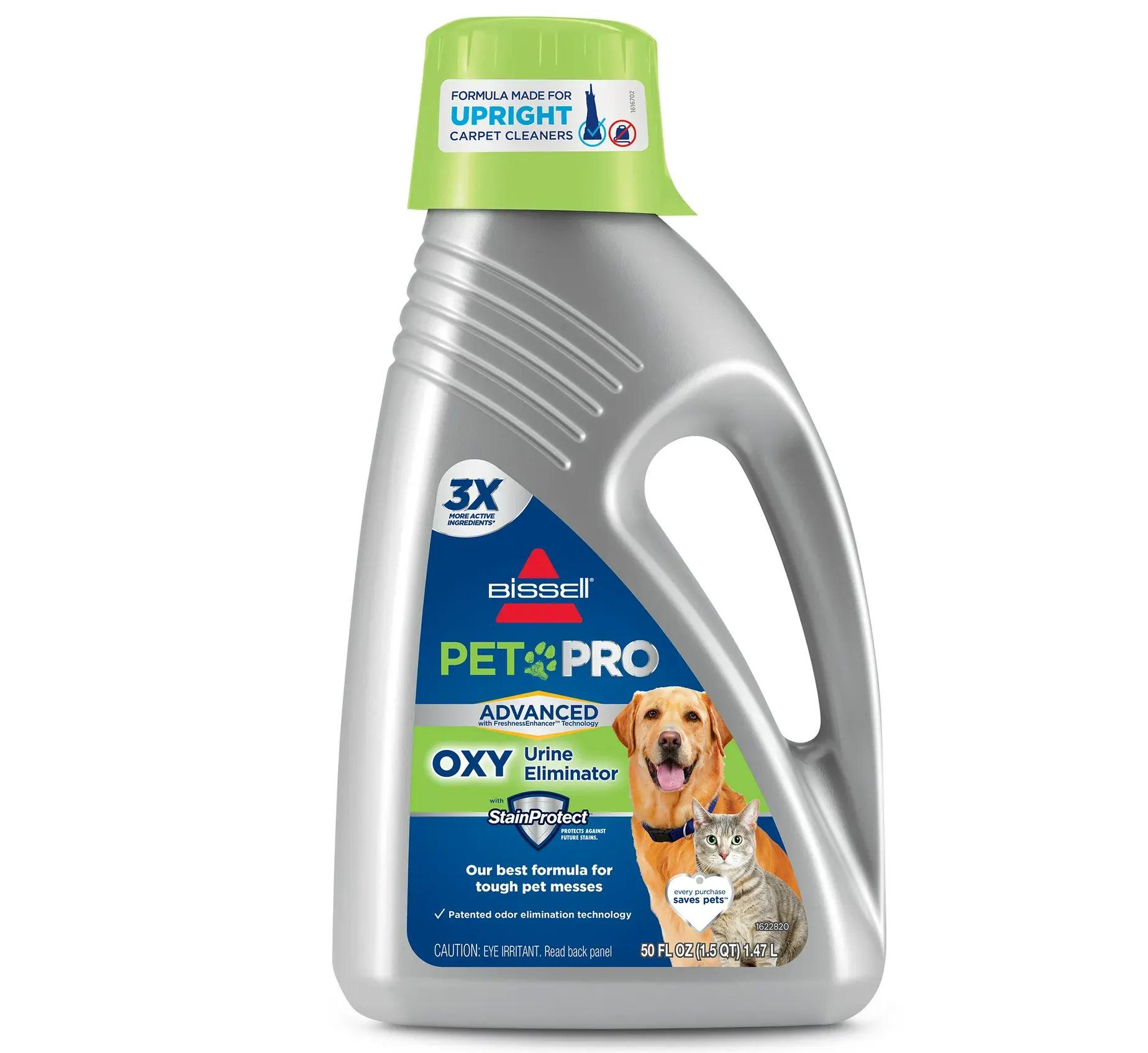 Bissell Pet Pro Oxy Urine Stain and Odor Eliminator Carpet Cleaner for $9.89