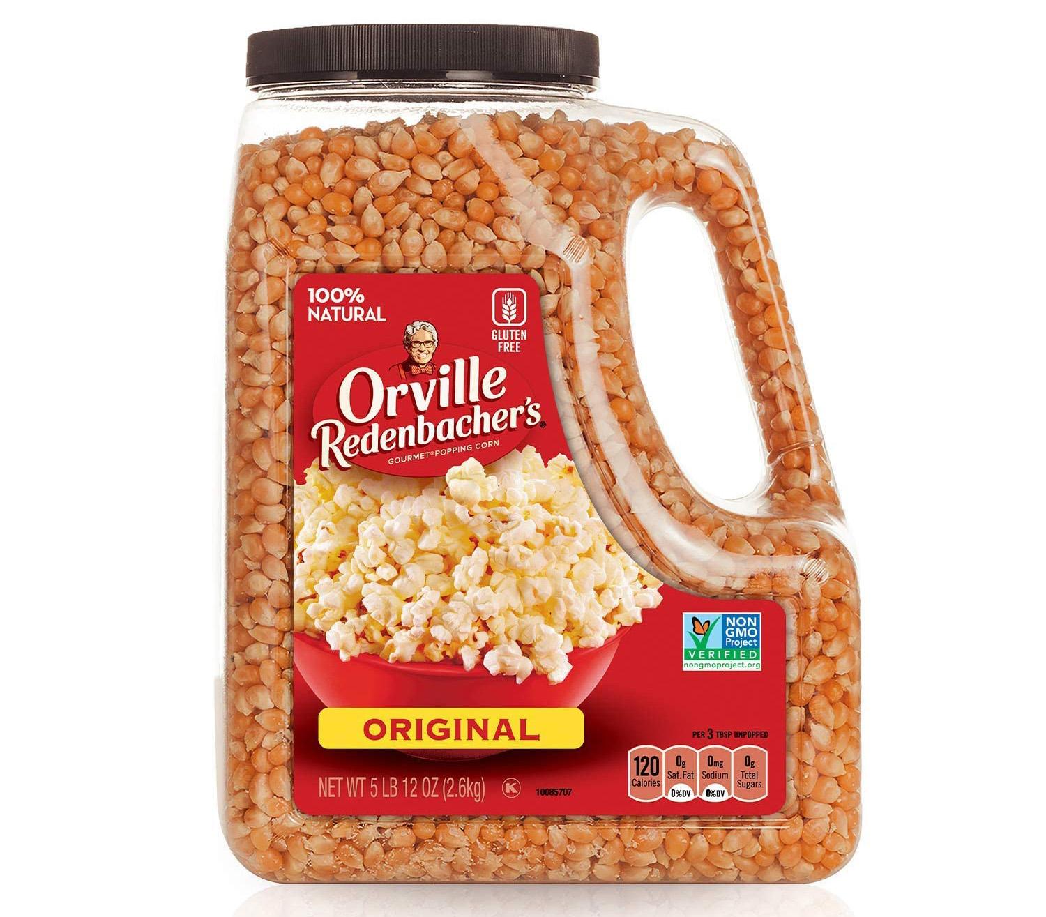Orville Redenbachers Original Gourmet Yellow Popcorn Kernels 5Lbs for $10.60 Shipped