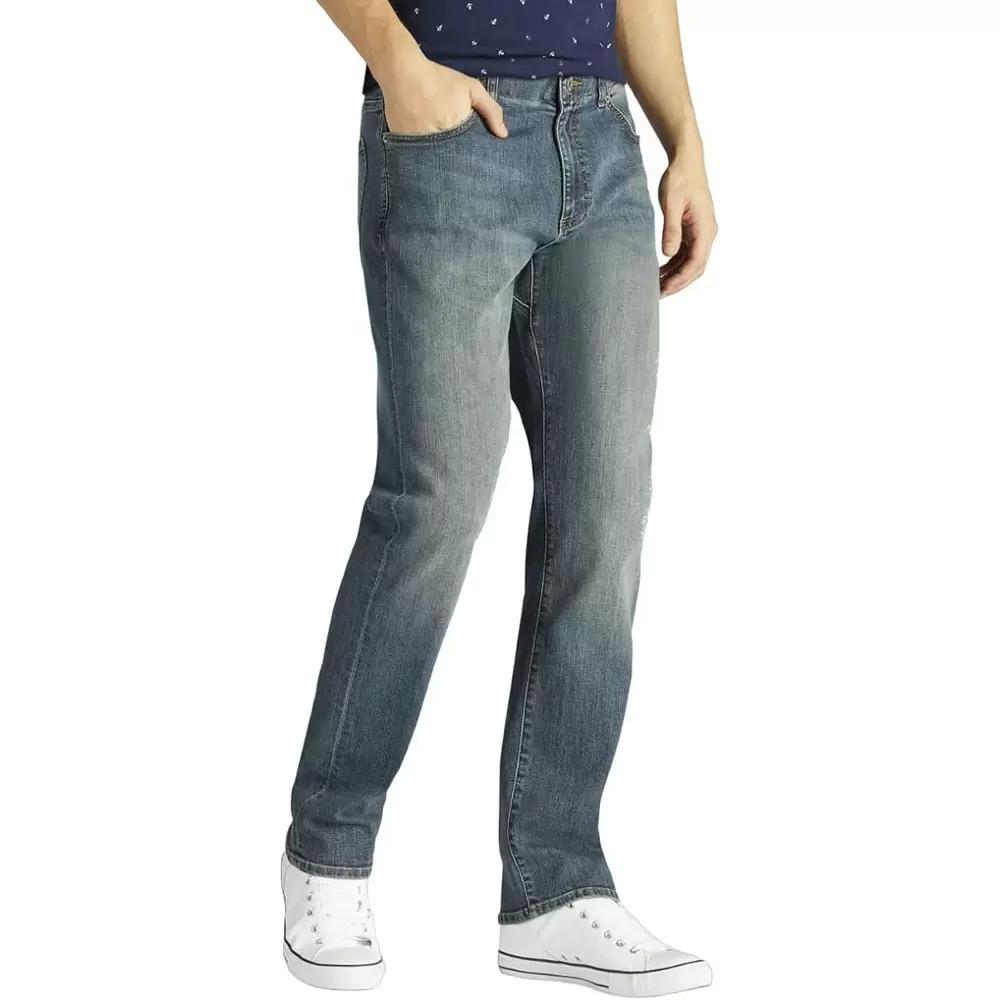 Lee Mens Extreme Motion Athletic Taper Denim Jean Pants for $21.45