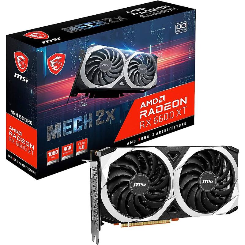 MSI Gaming AMD Radeon RX 6600 XT 8GB GDDR6 Video Graphics Card for $194.99 Shipped