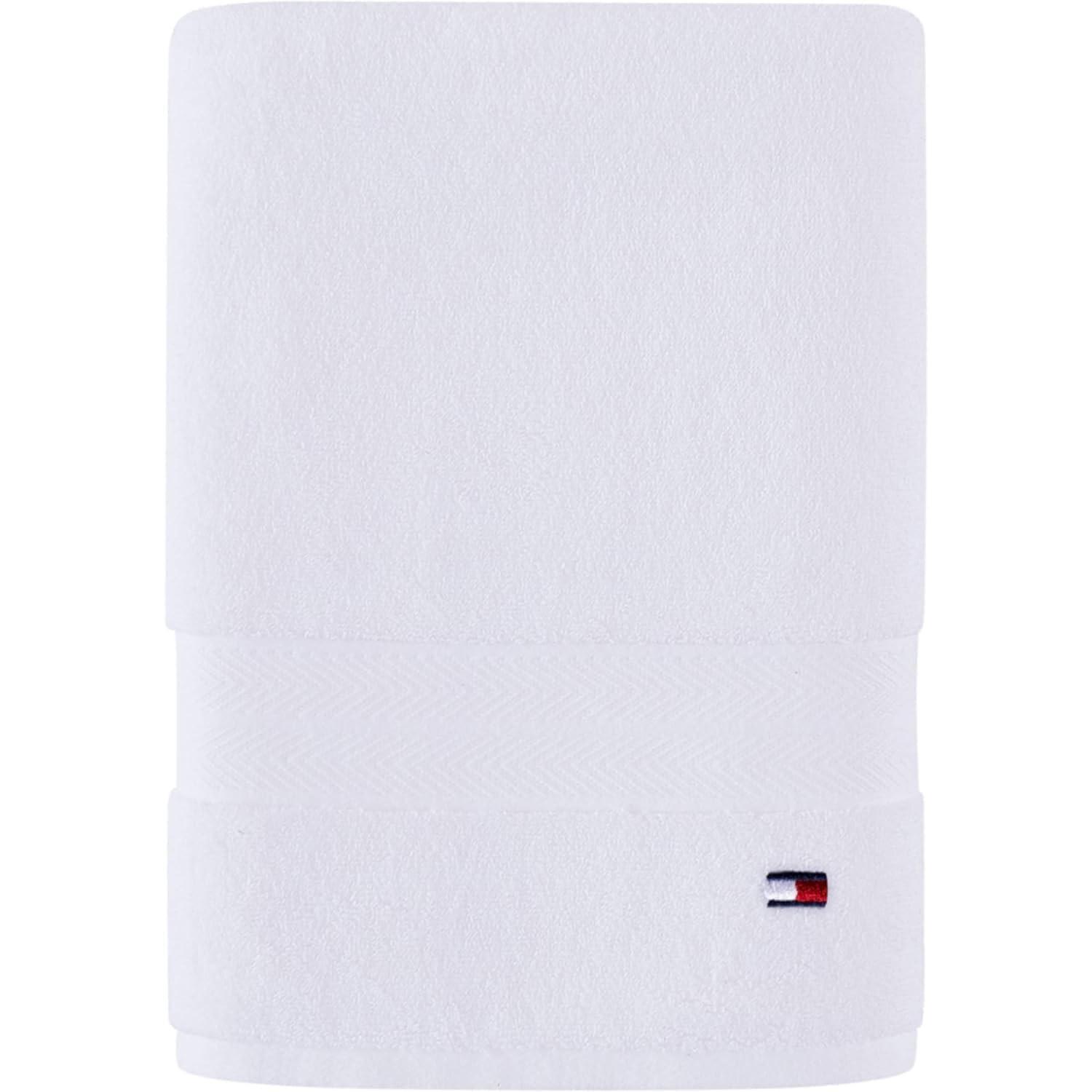  Tommy Hilfiger Modern American Solid Bath Towel, 30 X