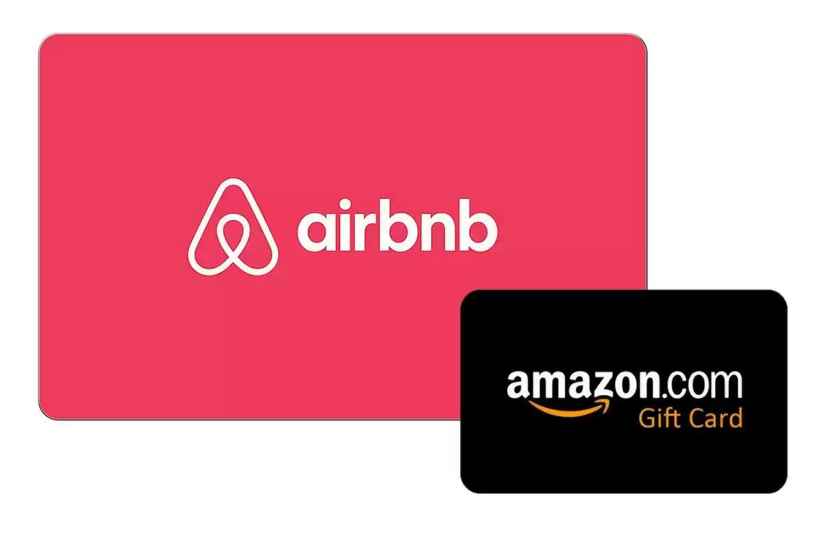 $250 Airbnb Gift Card with $25 Amazon Gift Card for $250