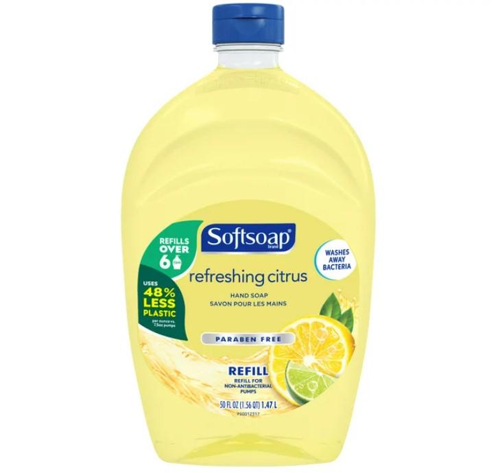 Softsoap Liquid Hand Soap Refill Refreshing Citrus for $2.82
