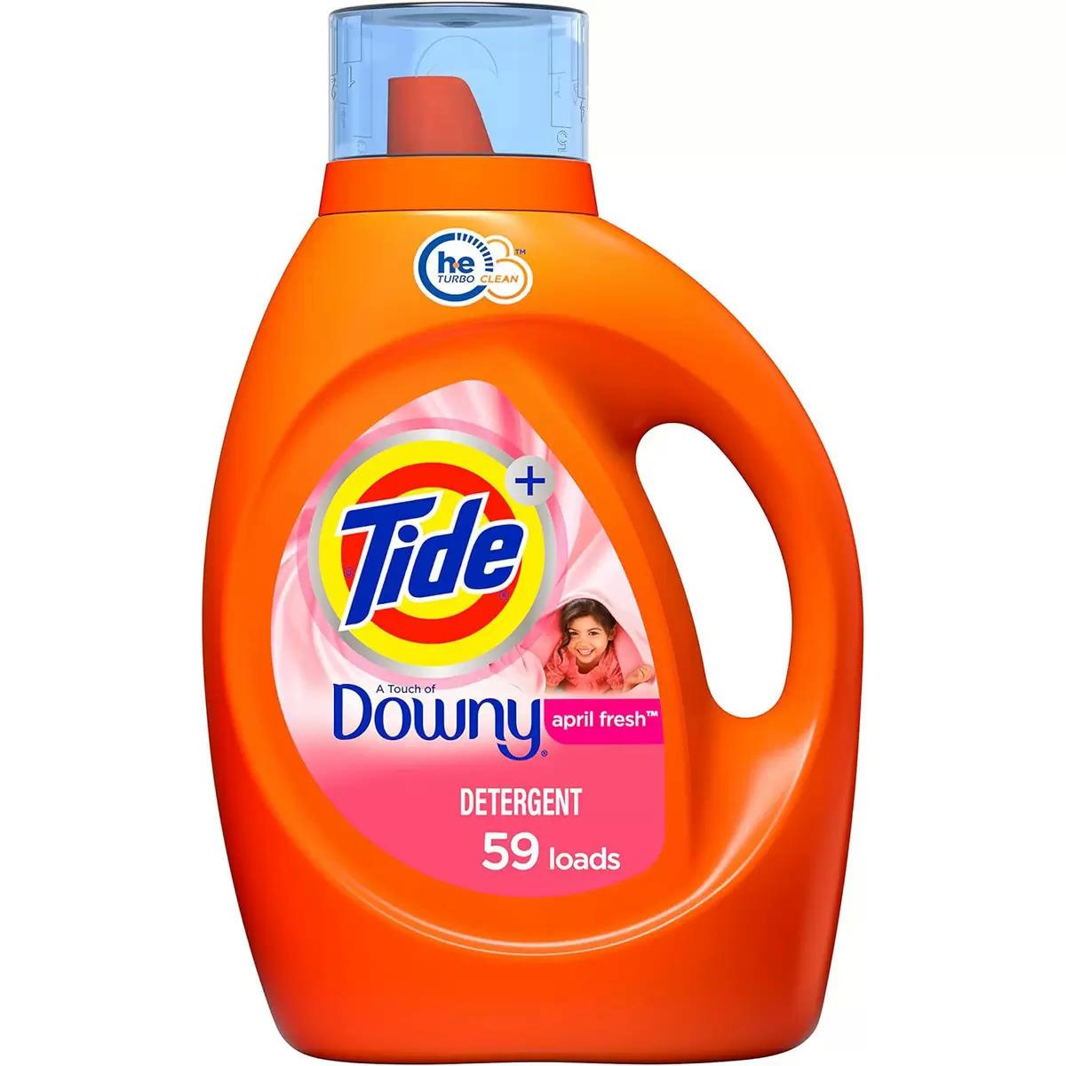 Tide with Downy Laundry Detergent Liquid Soap April Fresh for $8.25 Shipped