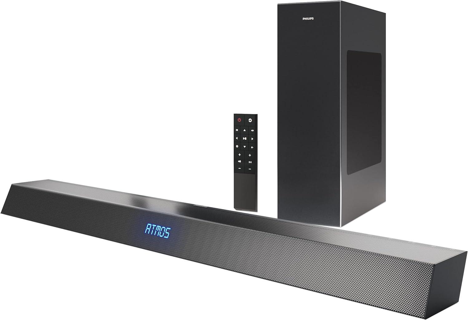 Philips Soundbar with Wireless Subwoofer for $149.99 Shipped