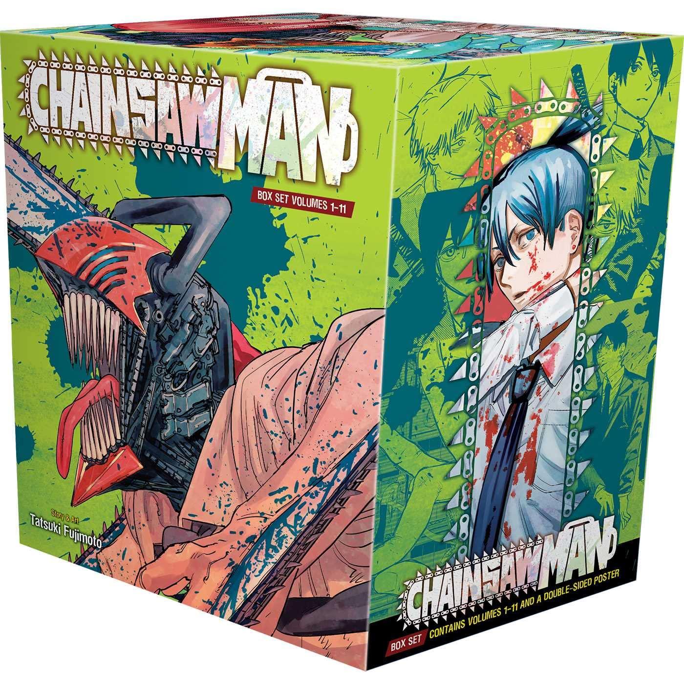 Chainsaw Man Volumes 1-11 Paperback Box Set for $47.99 Shipped