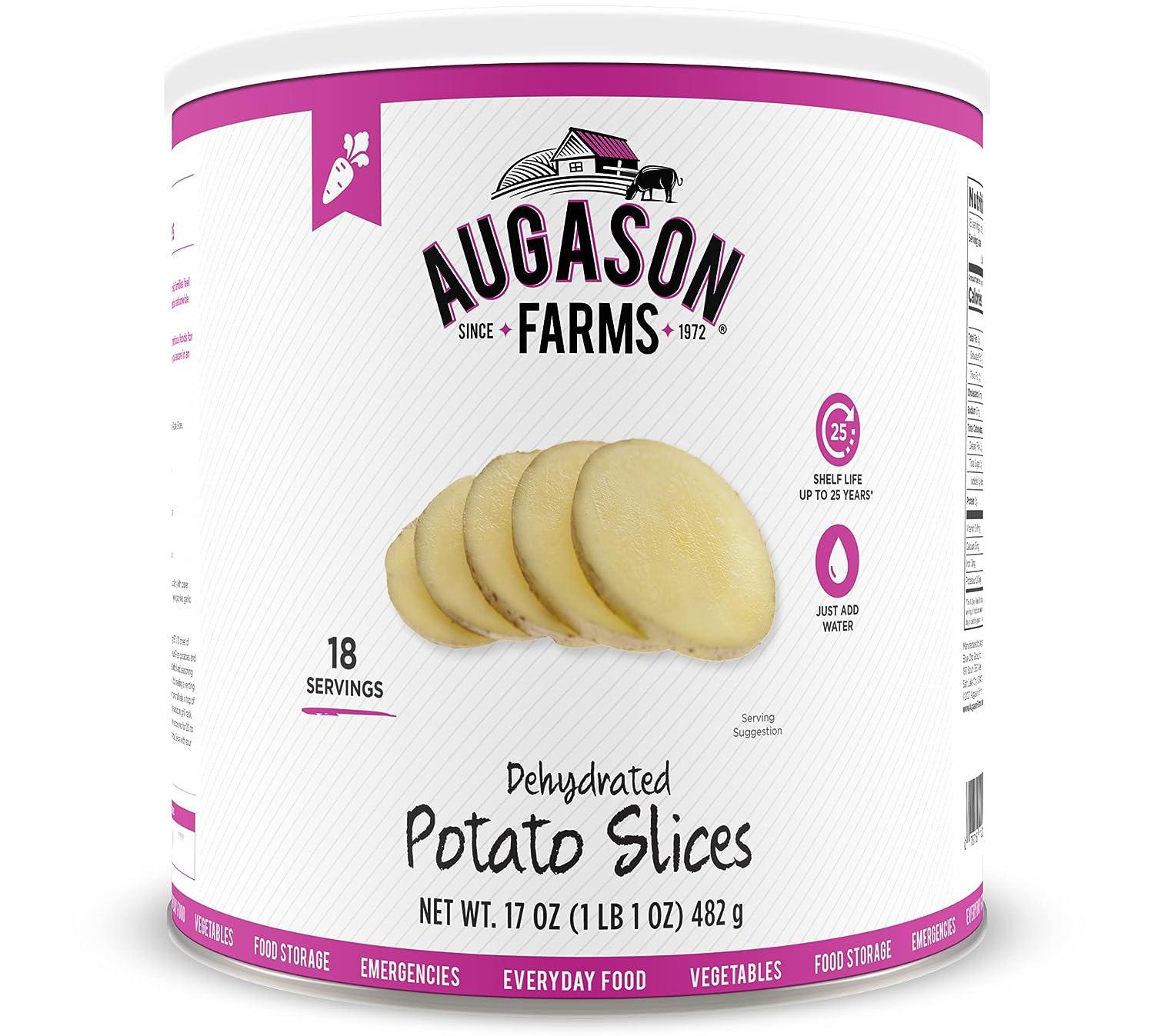 Augason Farms Dehydrated Potato Slices for $8.08