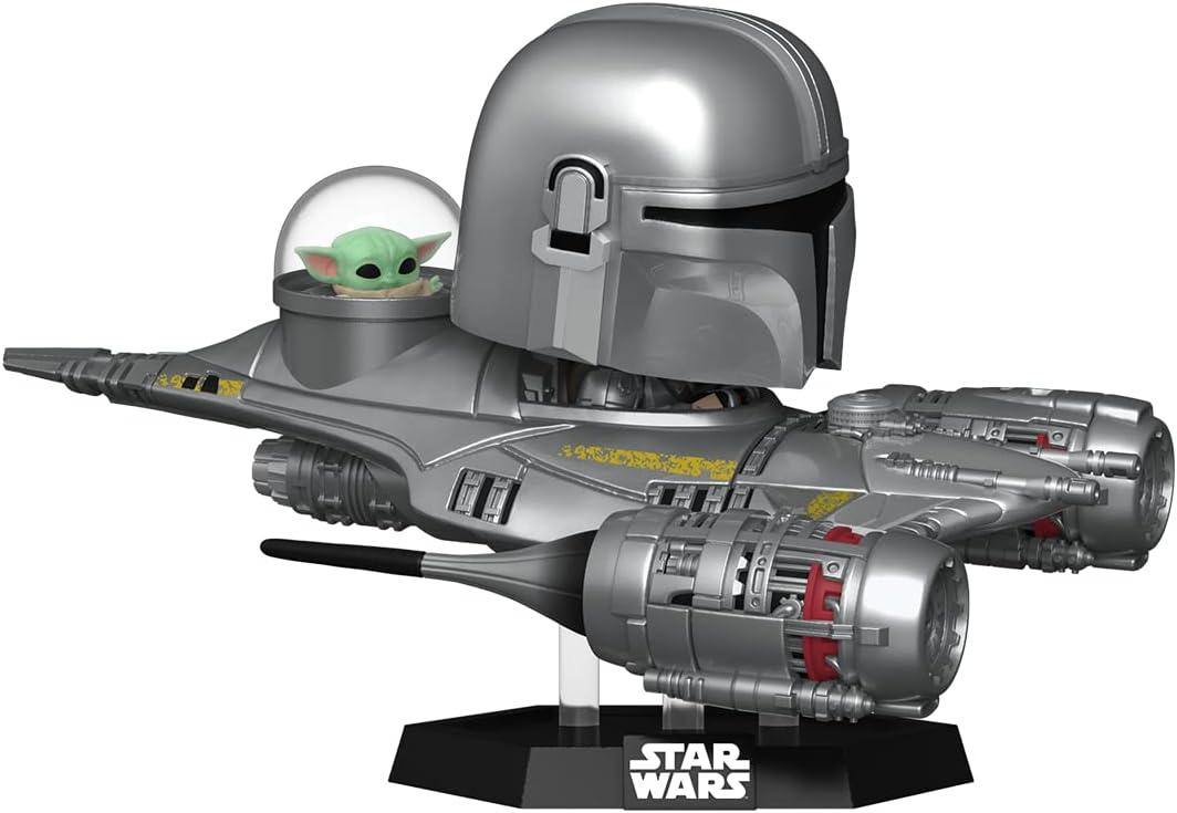 Funko Pop The Mandalorian in N1 Starfighter for $17.09