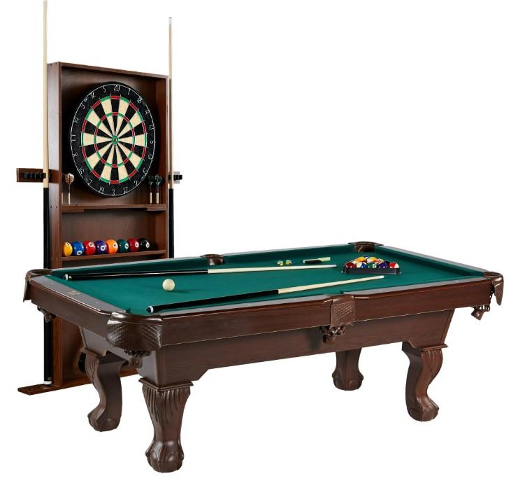 Barrington Billiards 90in Ball and Claw Leg Pool Table for $399 Shipped
