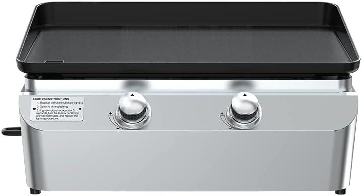 Nexgrill 2-Burner Gas Premium Tabletop Cooking Grill Griddle for $55 Shipped