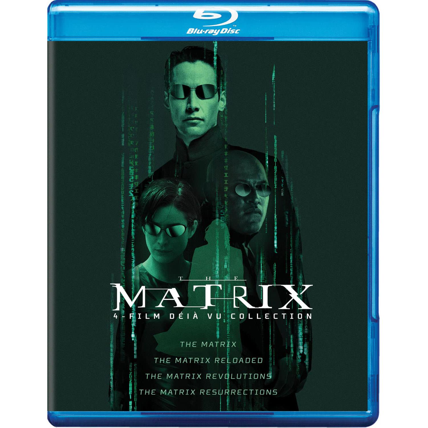 The Matrix 4-Film Deja vu Collection Blu-ray for $14.99
