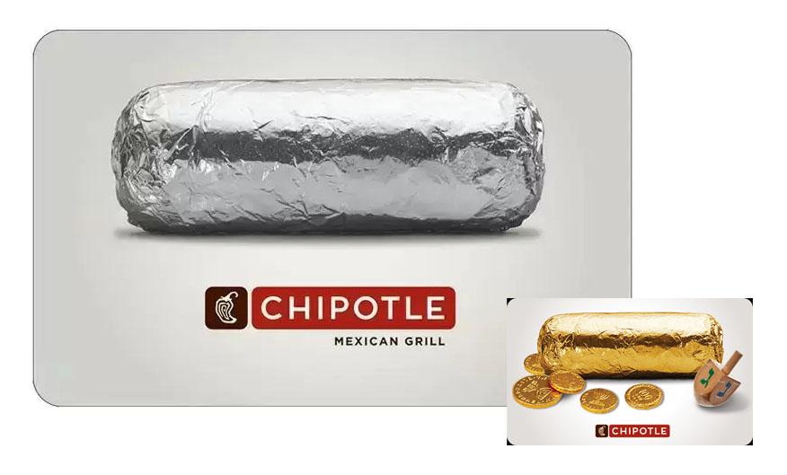 Free Chipotle $10 Bonus Code for Buying a $50 Chipotle Gift Card