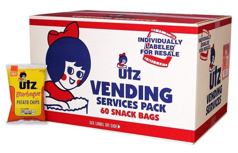 Utz Barbeque BBQ Potato Chips 60 Pack for $15.56 Shipped