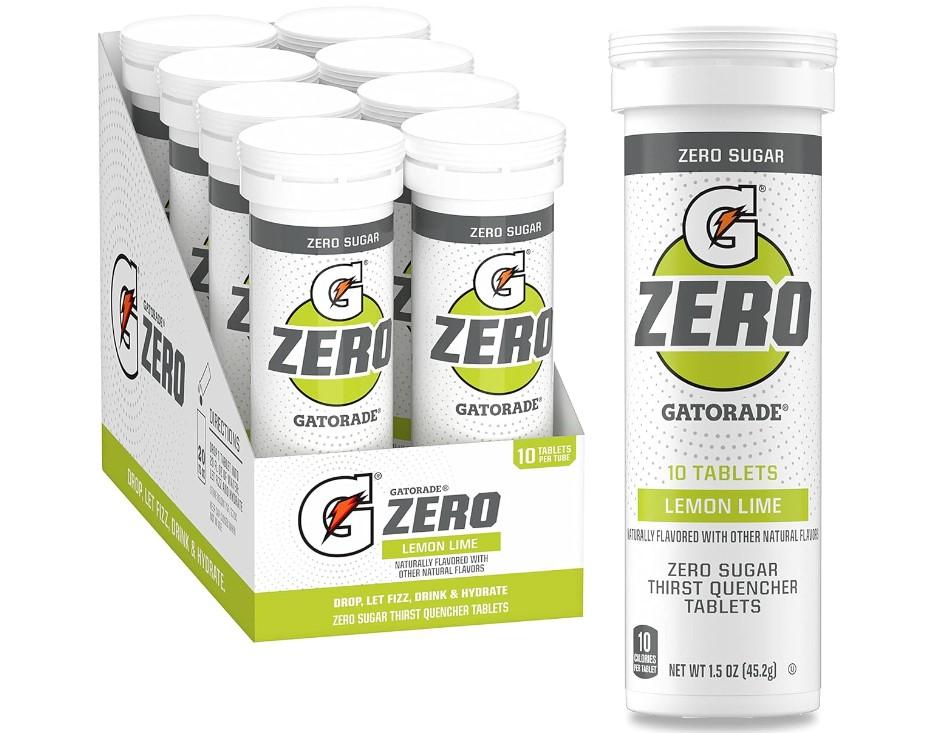 Gatorade Electrolytes Lemon Lime Zero Tablets 80 Pack for $22.80 Shipped