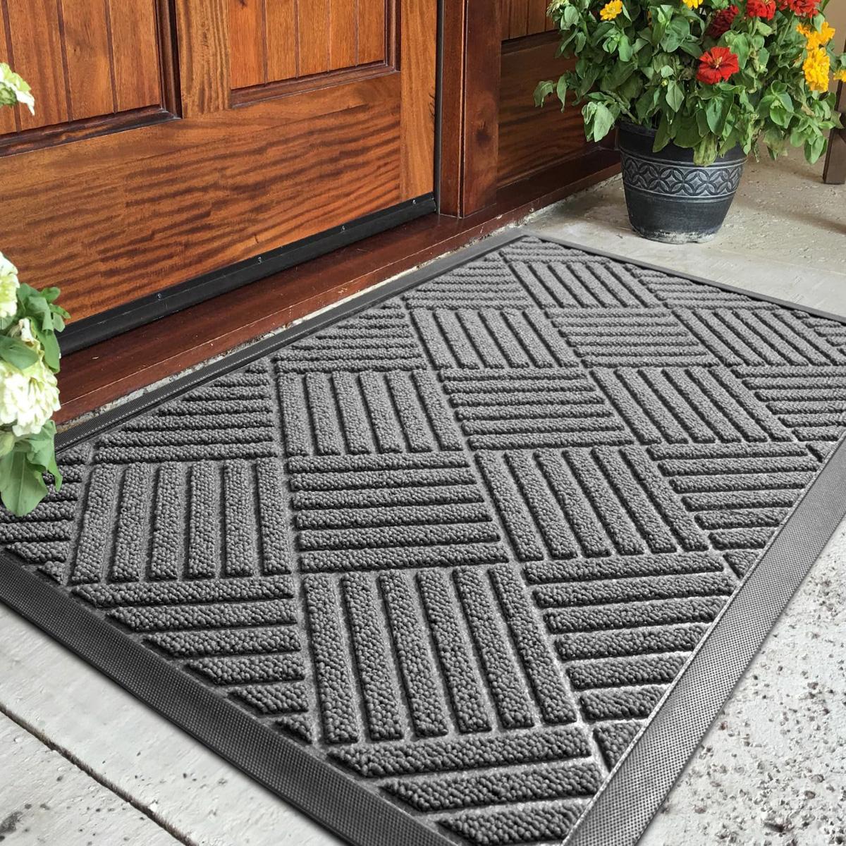 All-Weather Front Heavy Duty Durable Doormat for $4.49 Shipped