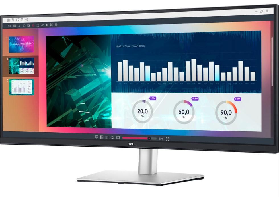 34in Dell P3421W Curved IPS PC Monitor for $299 Shipped