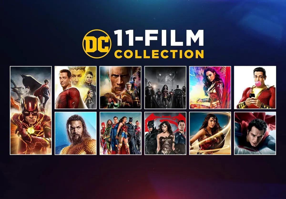 DC Heroes 11-Film 4K UHD Movie Collection for $14.99