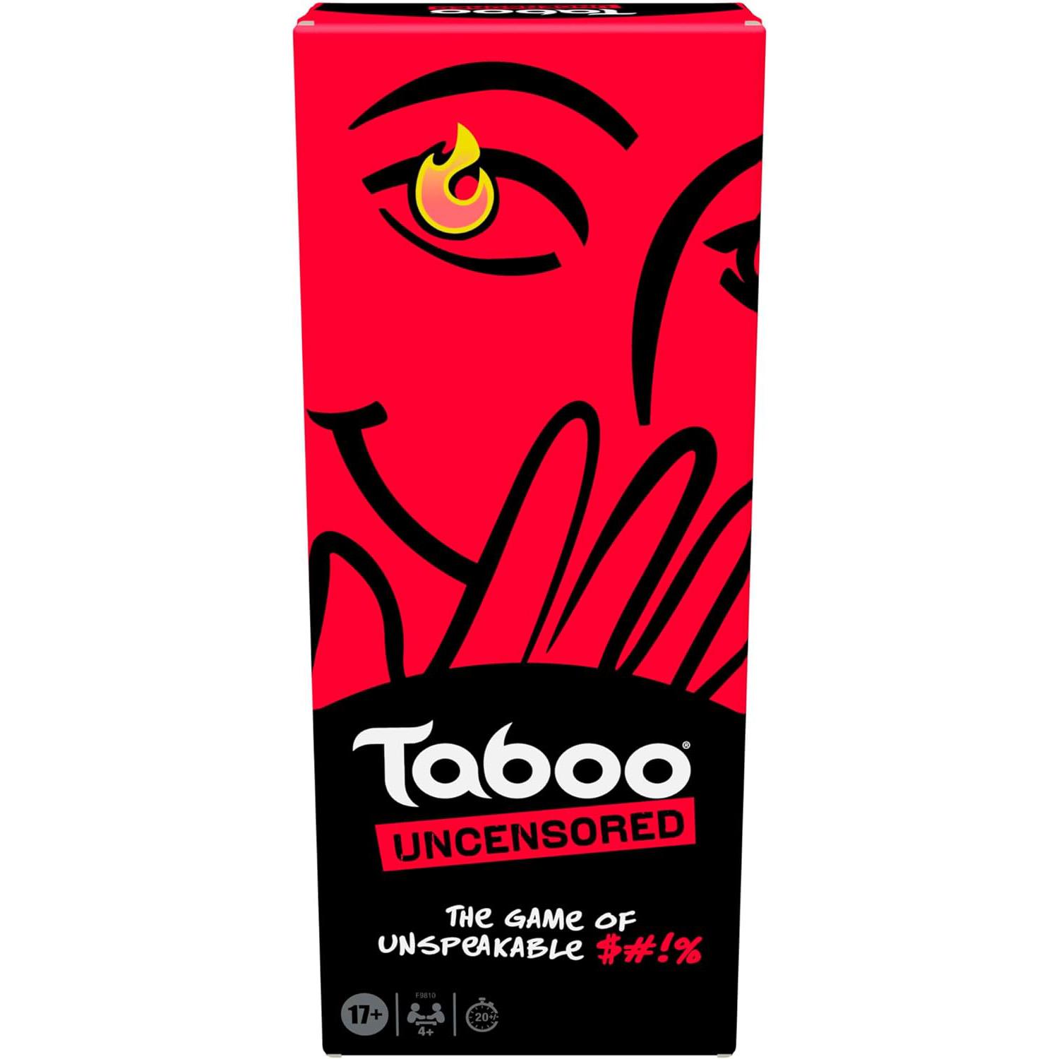 Hasbro Taboo Uncensored Party Game for $9.97