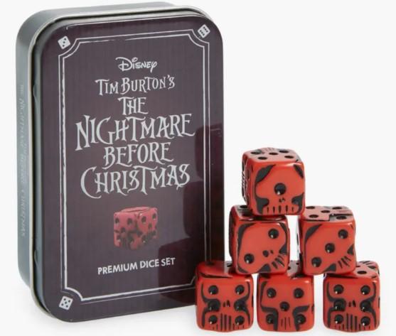 Disney The Nightmare Before Christmas Premium Dice Set for $6.80