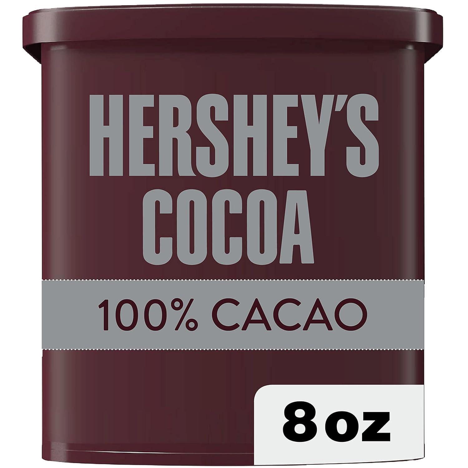 Hersheys Natural Unsweetened Cocoa Powder Can for $3.11 Shipped