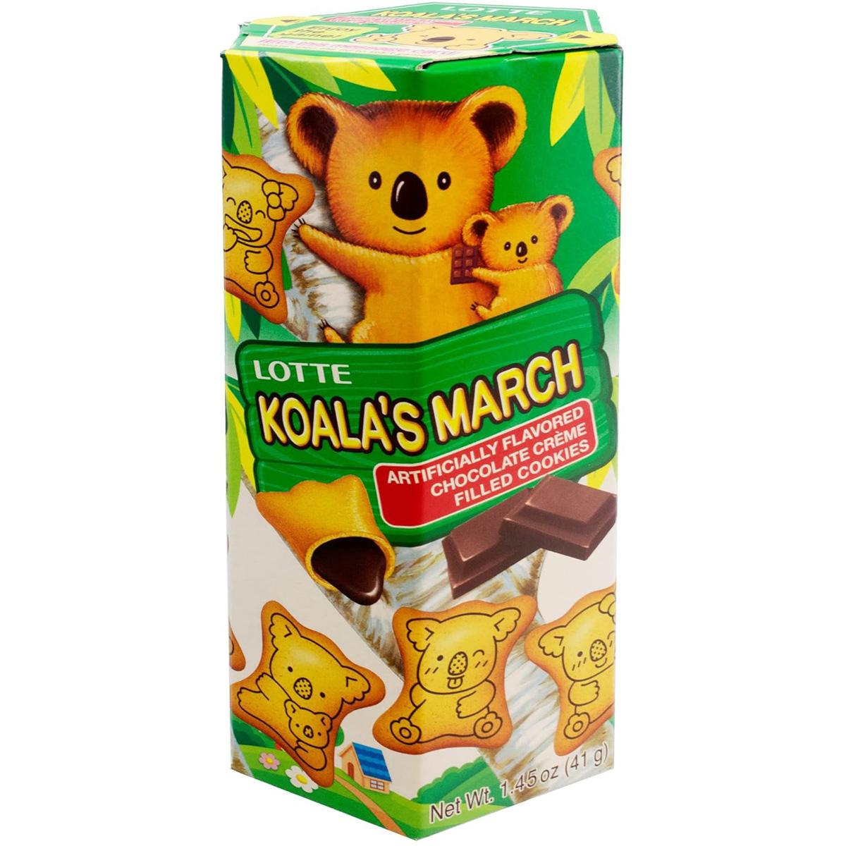 Lotte Koalas March Cookie with Chocolate Cream for $1.14 Shipped