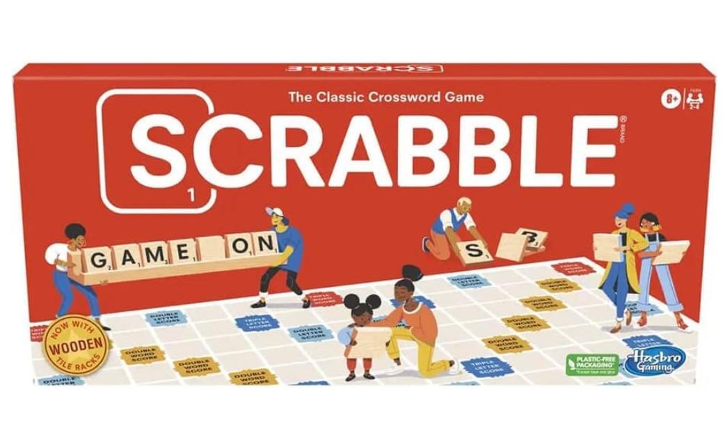 Scrabble Board Classic Word Game for $9.97