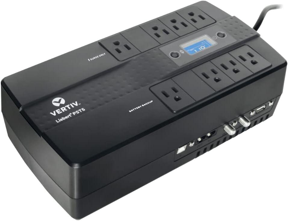 Liebert PST5 UPS 850VA 500W 120V Battery Backup Surge Protector for $49.99 Shipped