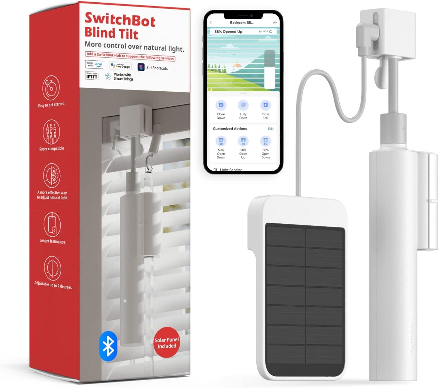 SwitchBot Blind Tilt Motorized Blinds for $48.99 Shipped