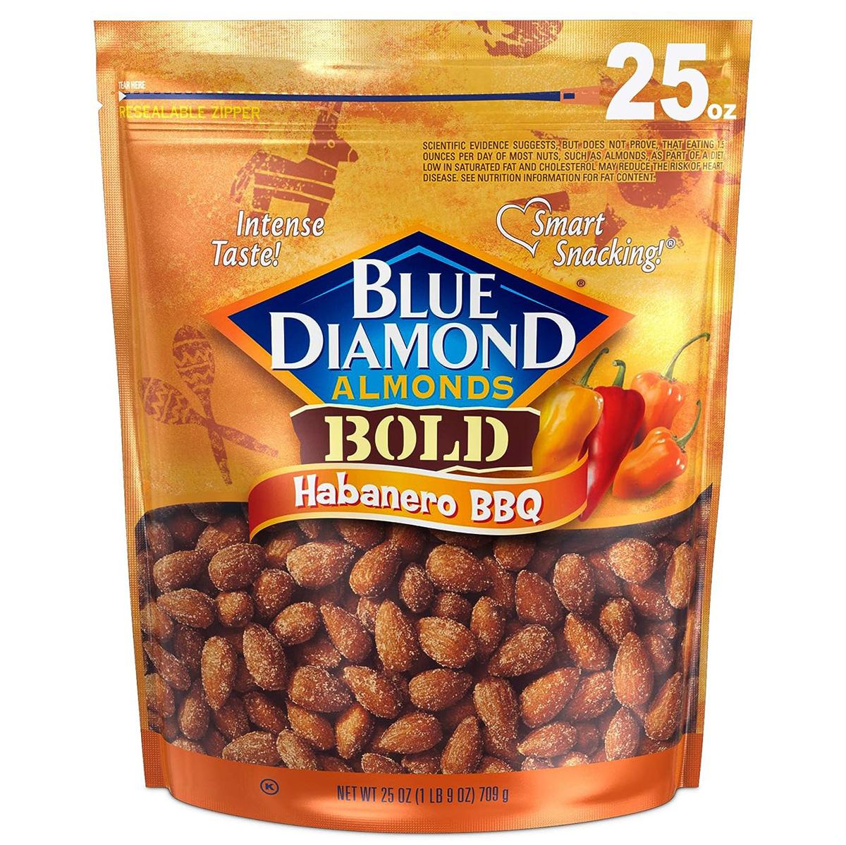 Blue Diamond Almonds Habanero BBQ for $5.90