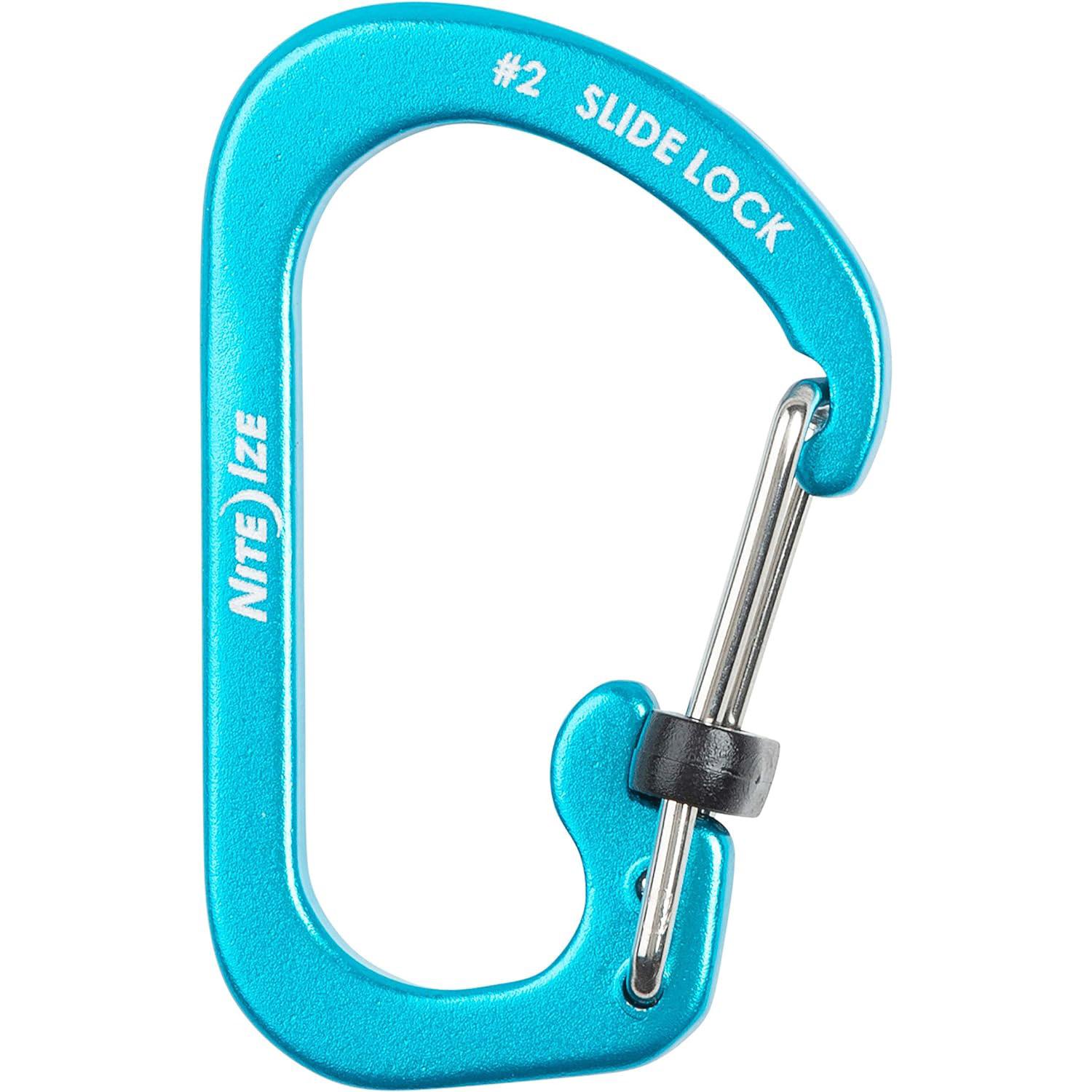 Nite IZE SlideLock Carabiner Aluminum for $2.80