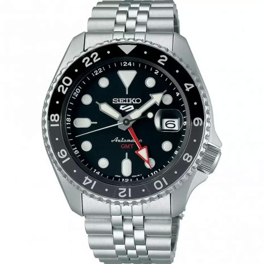 Seiko 5 Sports GMT Automatic Black Dial Men\'s Watch for $299 Shipped