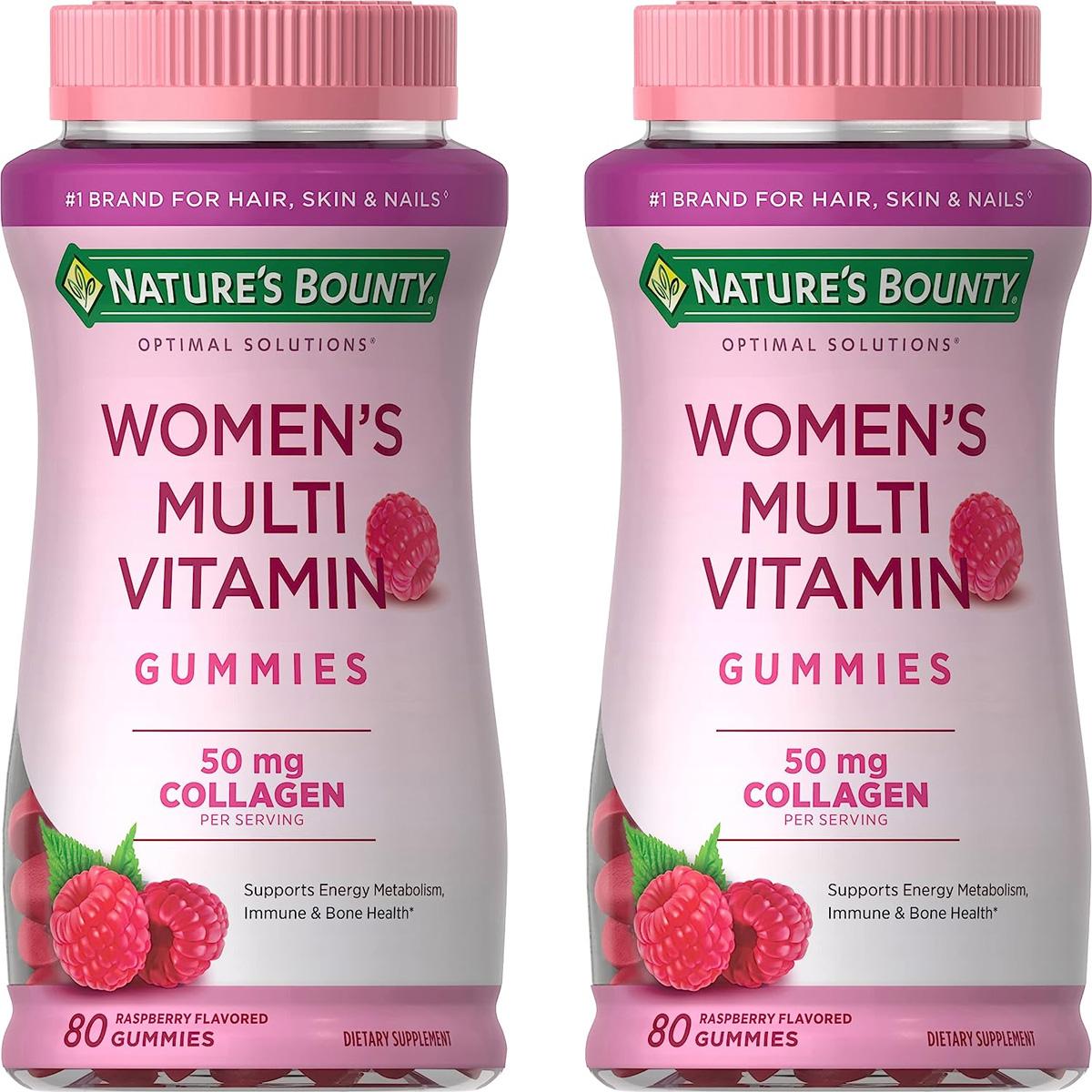 Natures Bounty Optimal Solutions Womens Multivitamin 2 Bottles for $7.99