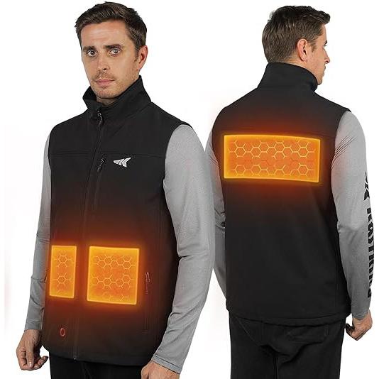 KastKing Heated Winter Fleece Vest with Mittens for $25.99