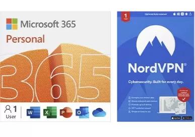 Microsoft 365 Personal + NordVPN Year Subscription for $37.99 Shipped