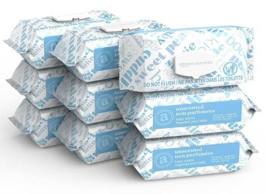 Amazon Elements Baby Wipes 2430 Sheets for $40.64 Shipped
