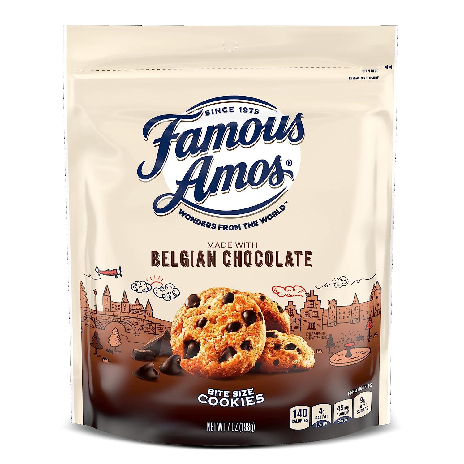 Famous Amos Belgian Chocolate Chip Cookies for $2.99