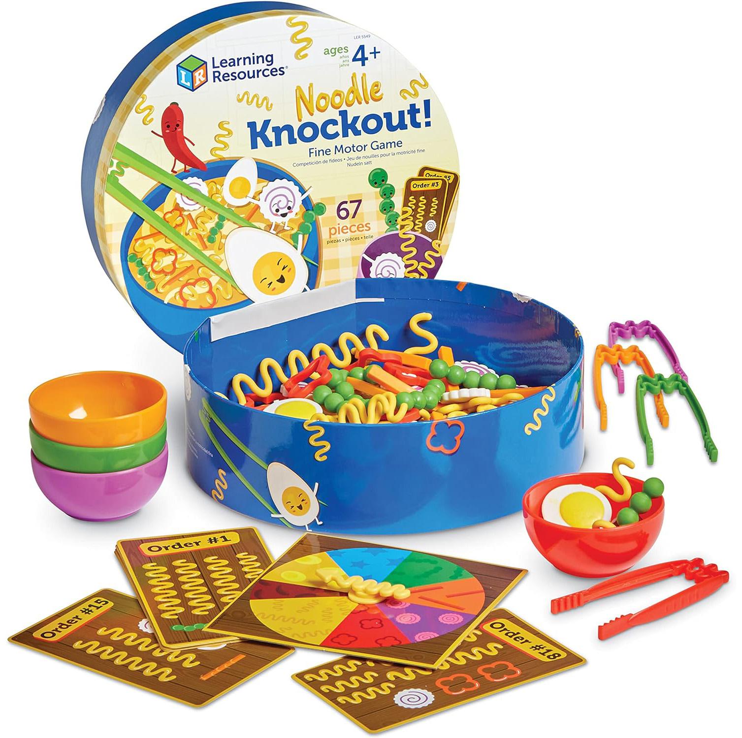 Learning Resources Noodle Knockout! Fine Motor Game for $11.99