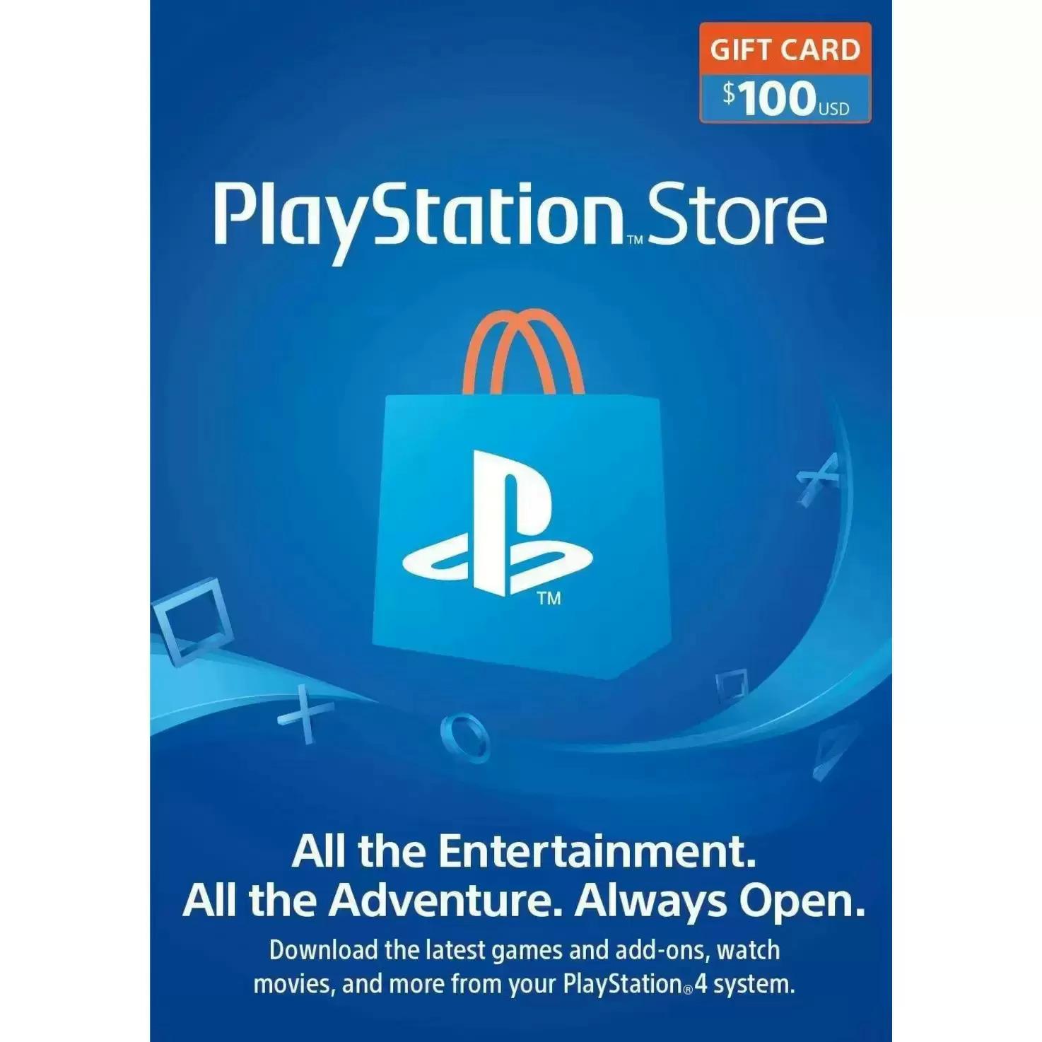 PlayStation Store eGift Card for 13.8% Off