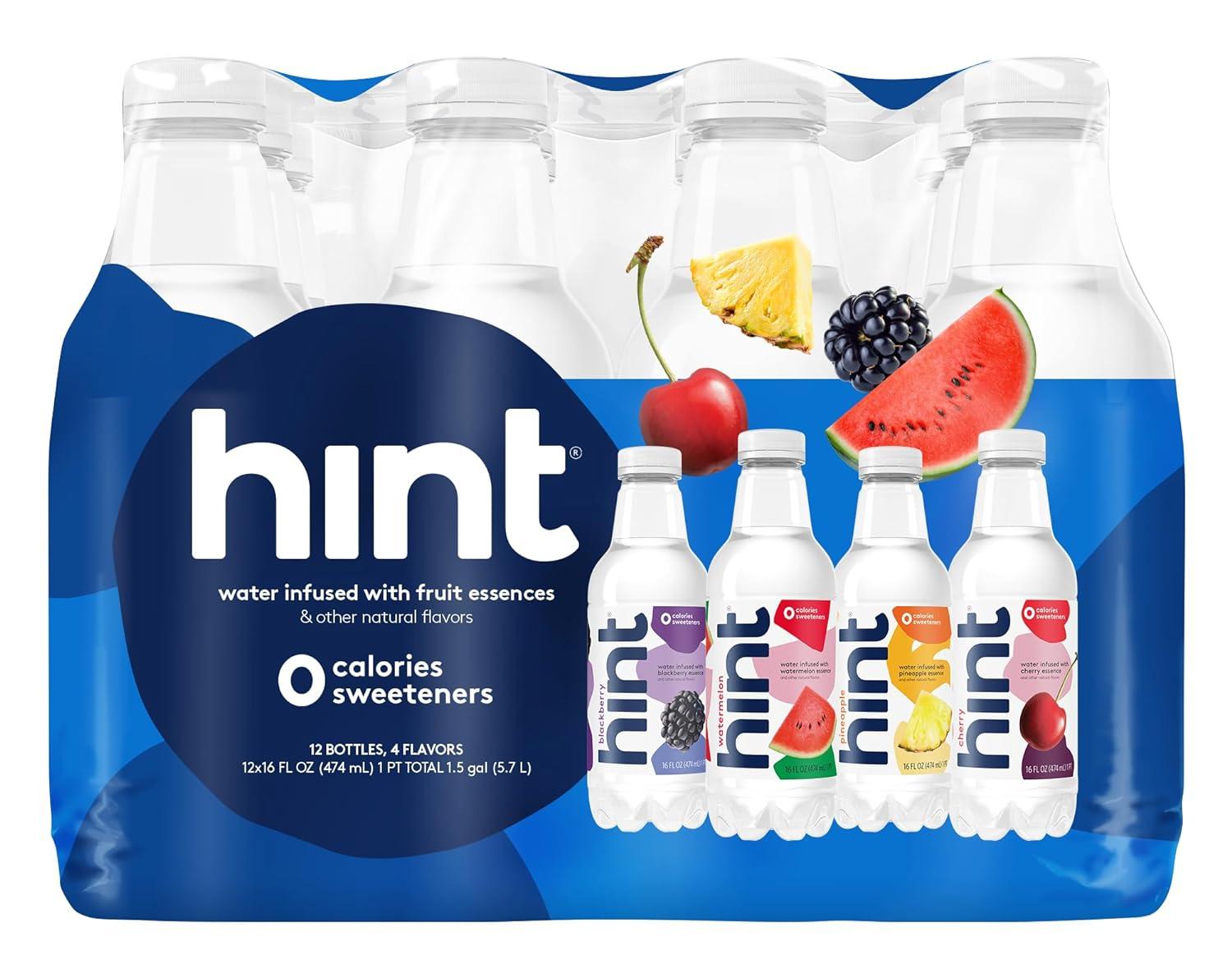 Hint Flavored Water 12 Pack for $9.49