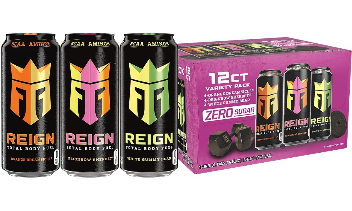 Reign Total Body Fuel Energy Drink 12 Pack for $12.95